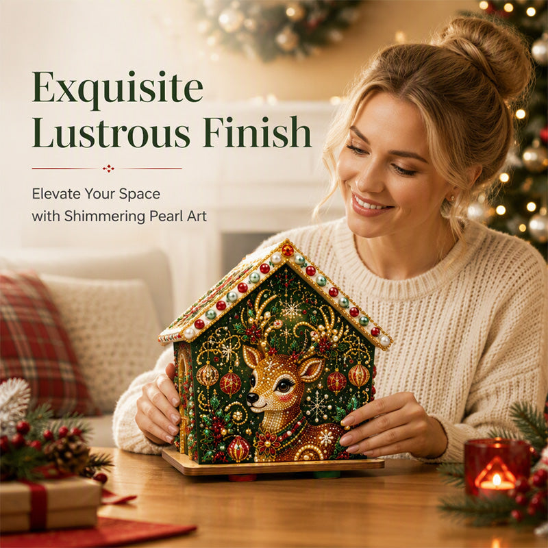 🎄 Holiday Essentials - BUY 3 PAY 2✨ 3D Christmas DIY Beading Craft Kit – Create Your Own Festive Decorations