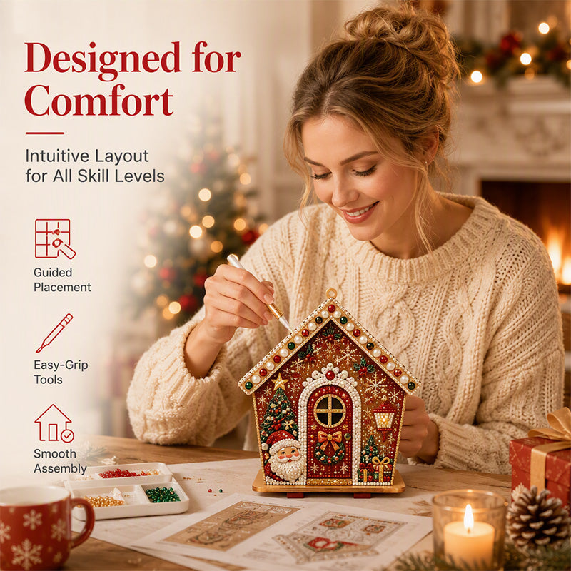 🎄 Holiday Essentials - BUY 3 PAY 2✨ 3D Christmas DIY Beading Craft Kit – Create Your Own Festive Decorations