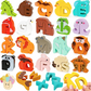 🎄 Holiday Favorites 🧸 26-Piece Wooden Alphabet Matching Toy – Animal Puzzle Learning Game for Kids