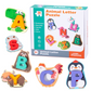 🎄 Holiday Favorites 🧸 26-Piece Wooden Alphabet Matching Toy – Animal Puzzle Learning Game for Kids