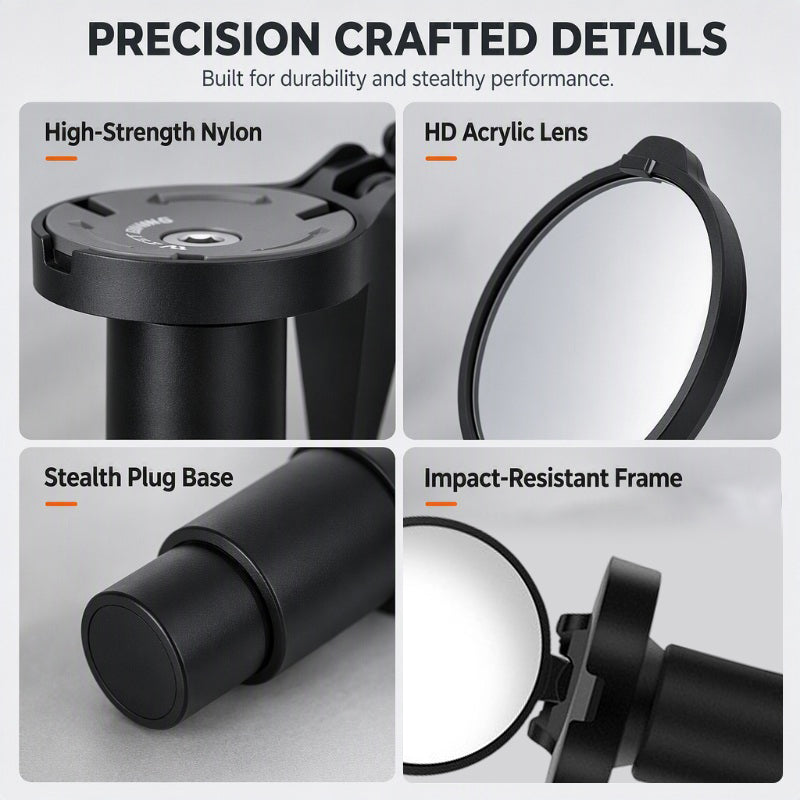 💸 Big Savings Event 🎉360° Rotatable Bike Handlebar Mirror – Adjustable Rear View Safety Mirror