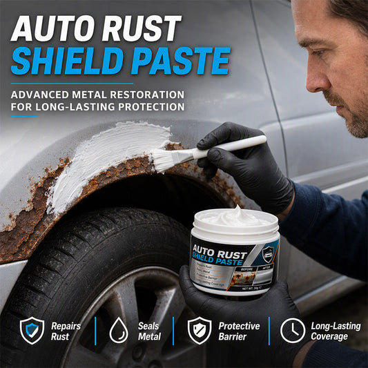 💸 Big Savings - BUY 2 GET 1 FREE🎉Car Rust Repair Paste – Fast-Acting Metal Rust Remover & Protective Coating