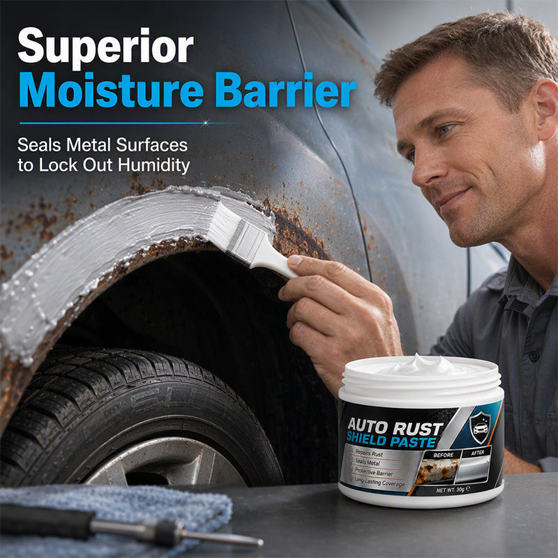 💸 Big Savings - BUY 2 GET 1 FREE🎉Car Rust Repair Paste – Fast-Acting Metal Rust Remover & Protective Coating