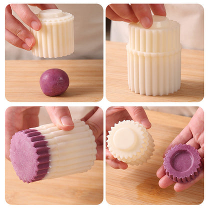 💥 Can’t-Miss Deal - BUY 2 GET 1 FREE 🔥Creative Double-Ended Pastry Mold – Traditional Pastry & Dessert Press