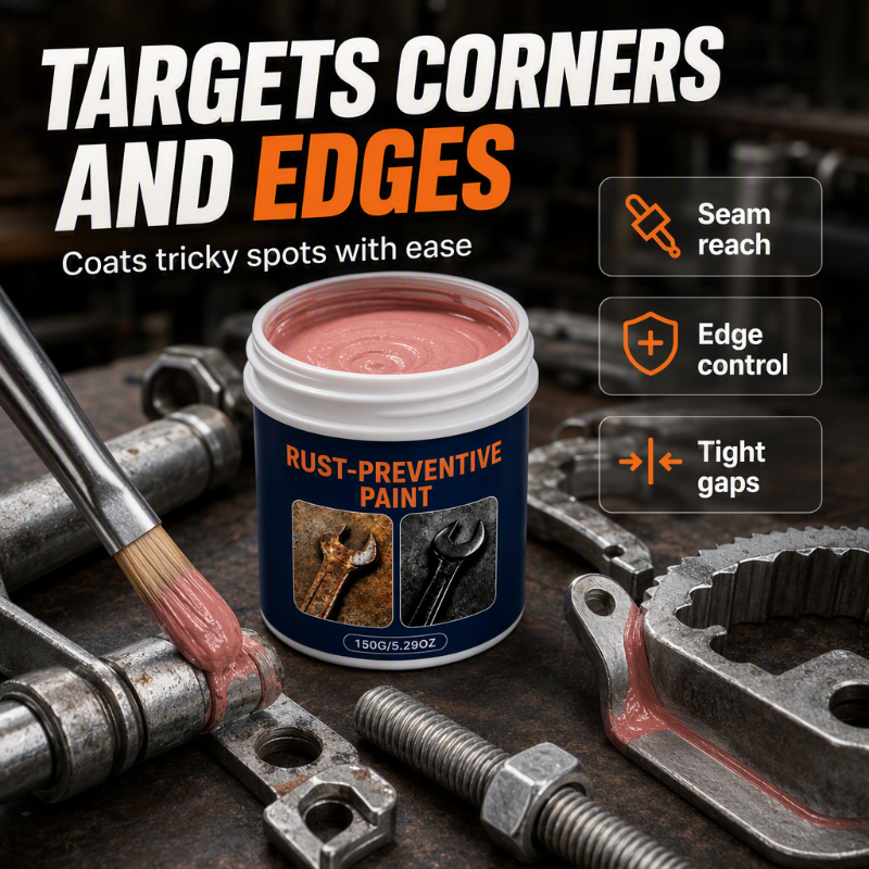 🔒 Exclusive Offer - Buy 2 Get 1 Free✨Metal Anti-Rust Paint Paste – Protective Coating for Rusty Metal Surfaces
