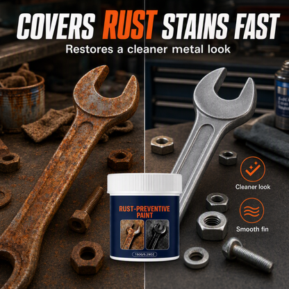 🔒 Exclusive Offer - Buy 2 Get 1 Free✨Metal Anti-Rust Paint Paste – Protective Coating for Rusty Metal Surfaces