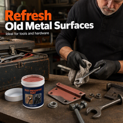 🔒 Exclusive Offer - Buy 2 Get 1 Free✨Metal Anti-Rust Paint Paste – Protective Coating for Rusty Metal Surfaces