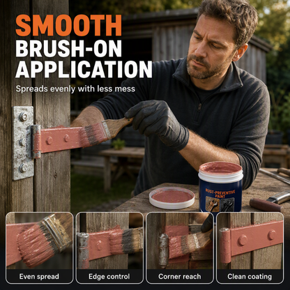 🔒 Exclusive Offer - Buy 2 Get 1 Free✨Metal Anti-Rust Paint Paste – Protective Coating for Rusty Metal Surfaces