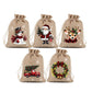 🎄 Holiday Favorites - Buy 3 Pay 2🎁Christmas Drawstring Gift Bags – Reusable Holiday Gift Wrapping Bags for Presents