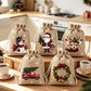 🎄 Holiday Favorites - Buy 3 Pay 2🎁Christmas Drawstring Gift Bags – Reusable Holiday Gift Wrapping Bags for Presents