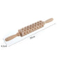 🎄Christmas Promotion 50% OFF🎅🍪Adjustable Rolling Pin – Non-Stick Wooden Dough Roller for Baking & Pastry