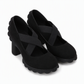 👠 Women’s Mary Jane Platform Heels – ✨ Round Toe Crisscross Strap Chunky High Heels