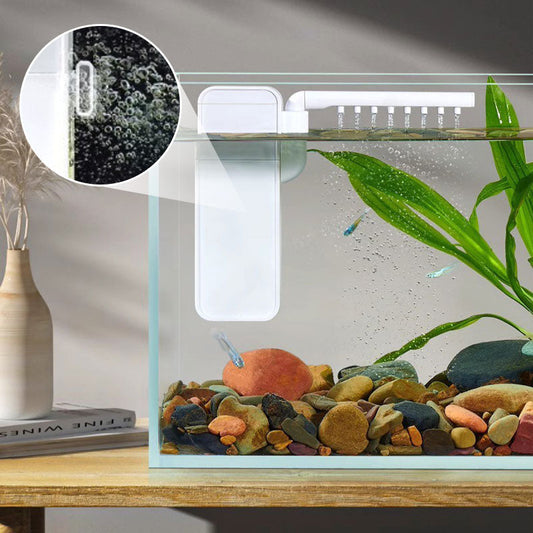 💰 Big Savings - BUY 3 PAY 2🐠Mini Aquarium Filter – Multifunctional Water Filter & Cleaner for Small Fish Tanks