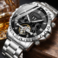 Skeleton Automatic Mechanical Watch – Luxury Visible Movement Wristwatch
