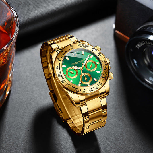 Business & Casual Quartz Watch – Classic Waterproof Wristwatch