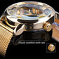 Skeleton Mechanical Watch – Luxury Automatic Stainless Steel Wristwatch