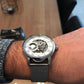 Skeleton Mechanical Watch – Luxury Automatic Stainless Steel Wristwatch