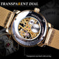 Skeleton Mechanical Watch – Luxury Automatic Stainless Steel Wristwatch