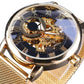 Skeleton Mechanical Watch – Luxury Automatic Stainless Steel Wristwatch