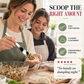 Scoop Desserts Instantly! No-Bend 316L Deep-Bowl Spoon