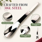 Scoop Desserts Instantly! No-Bend 316L Deep-Bowl Spoon