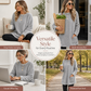 🍂Women's Warm Long Sleeve Top – ☁️Soft Brushed Thermal Crew Neck Shirt