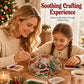 🎄 Holiday Gift Picks 🎁Christmas Pearl Art DIY Kit for Adults – Handmade Holiday Ornament Craft Set
