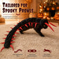 🎃 Spooky Halloween Cat Costume – 🐈 Centipede-Inspired Creepy Pet Outfit