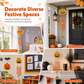 ✨ Halloween Must-Haves🎄Halloween Wooden Pumpkin DIY Craft Kit