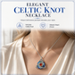 ⏳🔥LIMITED-TIME 50% OFF! ⏰Women's Celtic Knot Birthstone Pendant Necklace🌀📿