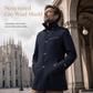 🍂Autumn Flash Sale🧥Men’s Cotton Windbreaker Jacket – Lightweight Mid-Length Autumn Coat for Everyday Wear