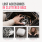 🔌 Clear Cable Storage Pouch – 👀 No-Drill Clip-On Organizer for Easy Cable Access