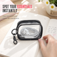 🔌 Clear Cable Storage Pouch – 👀 No-Drill Clip-On Organizer for Easy Cable Access