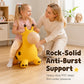 🦒Gifts Made Easy🎵Kids Giraffe Bouncy Hopper – Inflatable Animal Jumper Toy for Active Play & Balance Training