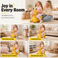 🦒Gifts Made Easy🎵Kids Giraffe Bouncy Hopper – Inflatable Animal Jumper Toy for Active Play & Balance Training