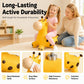 🦒Gifts Made Easy🎵Kids Giraffe Bouncy Hopper – Inflatable Animal Jumper Toy for Active Play & Balance Training