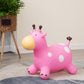 🦒Gifts Made Easy🎵Kids Giraffe Bouncy Hopper – Inflatable Animal Jumper Toy for Active Play & Balance Training