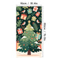 🎅 Christmas Door Cover: Instant Holiday Decor, Santa & Snowman Designs, Fade-Resistant, 90x180cm