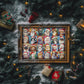 ✨Last day sale 49% OFF😺Happy Christmas Cats Advent Calendar Jigsaw Puzzle 1000 Pieces