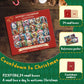 ✨Last day sale 49% OFF😺Happy Christmas Cats Advent Calendar Jigsaw Puzzle 1000 Pieces