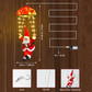 🎅 Christmas Santa Claus Parachute Light – 🎄 Festive Outdoor Holiday Decoration
