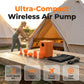 💨 Wireless Electric Air Pump – 🔋 Portable Cordless Turbo Inflator for Fast Inflation