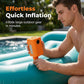 💨 Wireless Electric Air Pump – 🔋 Portable Cordless Turbo Inflator for Fast Inflation