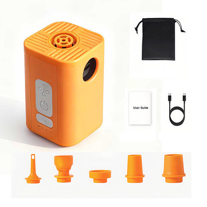 💨 Wireless Electric Air Pump – 🔋 Portable Cordless Turbo Inflator for Fast Inflation