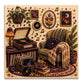 💎BUY 2 GET 1 FREE✨ Whispering Room Diamond Art Kit – Sparkling DIY Craft & Elegant Home Decor