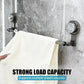 🛁No-Drill Adjustable Suction Cup Towel Bar