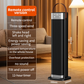 🔥 2-in-1 PTC Space Heater & Humidifier – 2000W Ceramic Heater with Flame Effect