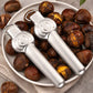 🔥Crack Chestnuts Instantly! Lever-Assisted Stainless Steel Nut Cracker