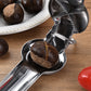 🔥Crack Chestnuts Instantly! Lever-Assisted Stainless Steel Nut Cracker