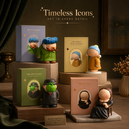 🎨PAY 3 GET 4✨ Masterpiece Collection – Art-Inspired Blind Box Figurines for Collectors & Home Décor